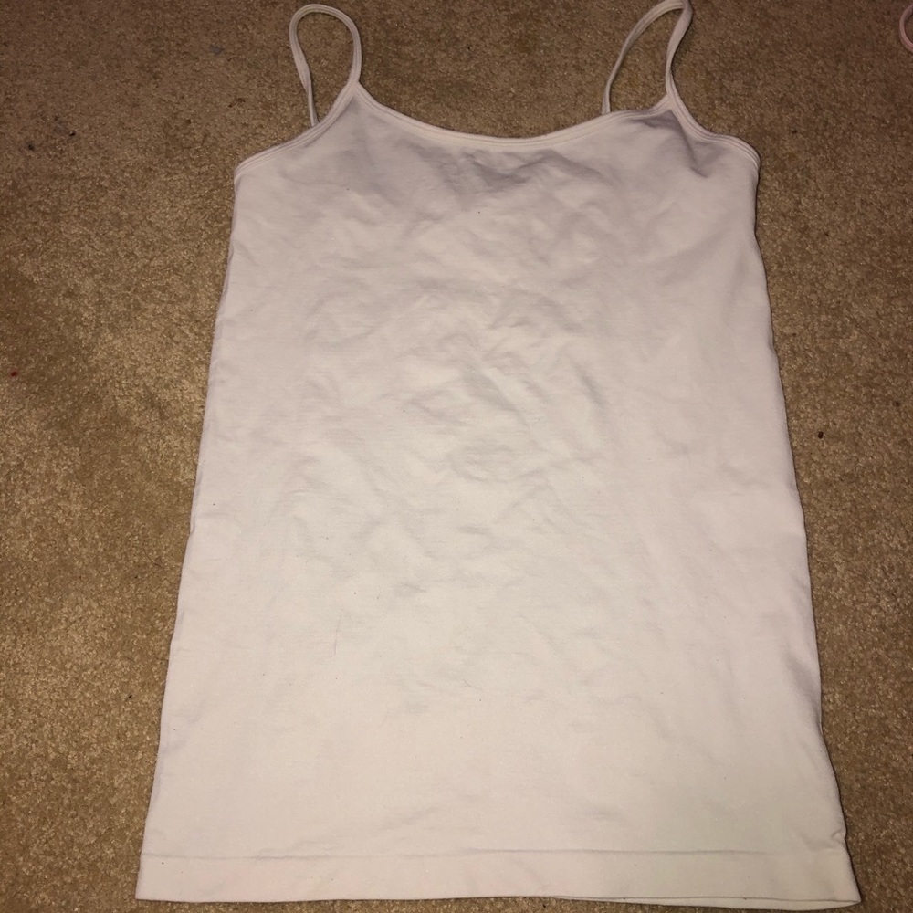 White tank top